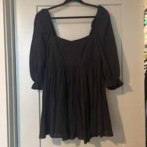 Black Babydoll Mini